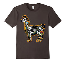 Funny Halloween Llama Skeleton Shirt - Llamaween Gift