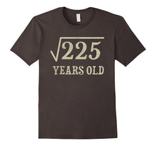 15 Yrs Years Old Square Root of 225 15th Birthday T-Shirt