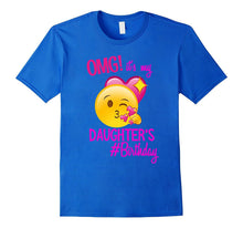 Emoji Daddy of the Birthday Girl Emoji Shirt