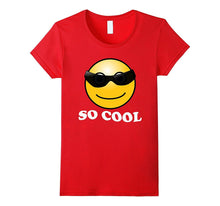 So Cool Emoji T-Shirt Adult Kids Men Women Boys Girls