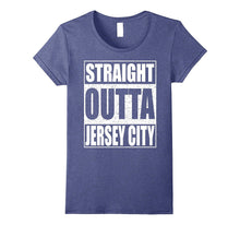 Straight Outta Jersey City T-Shirt Patriotic New Jersey Gift