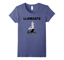 Funny Llama Yoga Llamaste T-Shirt