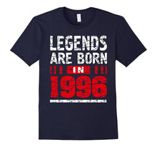 21 Year Old Boy Shirt Gift Legends Are Born in 1996 Cool Tee