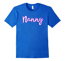 Nanny Grandmother Christmas Birthday Gift T-Shirt Tee