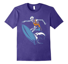 Skeleton Surfing Tshirt Halloween Tshirt for All