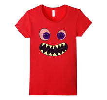 Happy Monster Costume Tshirt Halloween Cute Funny Face Tee