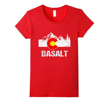 Basalt Colorado Flag Moutain TShirt Colorado Patriotic Tee