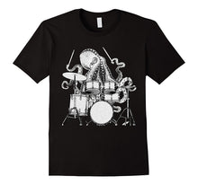 Octopus Play Drum Tshirt