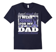 I Wear Periwinkle for My Dad Stomach Cancer Awareness Shirt