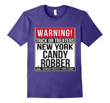 Halloween Funny New York T Shirt Candy Robber
