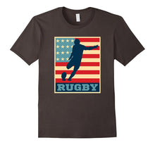American Flag Rugby Shirt Vintage and Retro Rugby Tee