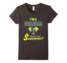 2 Sided Superhero Tee: I'm a Grandma What's Your Superpower?