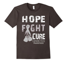 Hope Fight Cure DIABETES Awareness T-Shirt