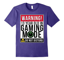 13th Birthday Shirt for Boys 13 Year Old Gamers Tee
