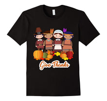 Thanksgiving Pilgrim Shirt - Give Thanks Pumpkin T-Shirt