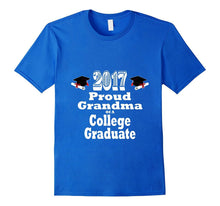 2017 College Graduation Tshirt Proud Grandma Graduate Child