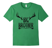 Big Brother Sibling Matching Shirt - Tribal Antlers Son Tee