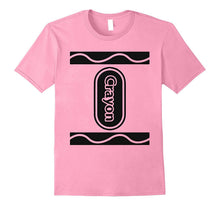 5 Colors Crayon Box Group Costume Halloween T-Shirt