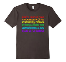 Earth Is Not Flat Vaccines Work Stand Up for Science T-Shirt
