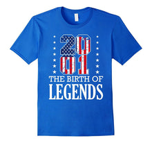 Birthday Gift for 16 Years Old American Flag 2001 T-Shirt