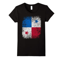 Panama Flag Distressed Vintage T-Shirt