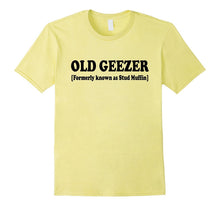 Mens Old Geezer Formerly Known as Stud Muffin T-Shirt Funny Tee