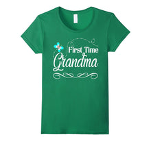 1st Time Grandma T-Shirt New Grandmother Gift