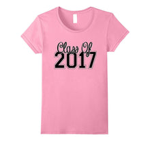 Class of 2017 Shirt Graduation Son Daughter Script Varsity