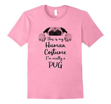 Pug Costume Halloween Funny T-Shirt Pun Tee