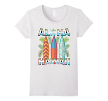 Artsy Hawaii Aloha State T-Shirt Summer Hawaiian Islands Tee