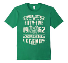 Happy 1962 My 55th Birthday Gift Ideas T Shirt