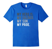 Proud Army Mom Dad Shirt Son Soldier Hero Boy Apparel