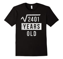 49th Birthday Gift 49 Yr Years Old Funny Square Root T Shirt