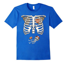Maternity Skeleton T-Shirt Football Pregnant Shirt