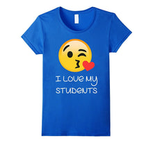 I Love My Students Tshirt for Teachers Emoji Hearts Love