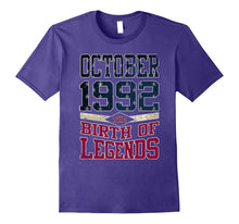 1992 OCTOBER OCT the Birth of Legends Gift 25 Yrs Years Old
