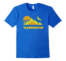Retro Washington T-Shirt Distressed Hiking Tee