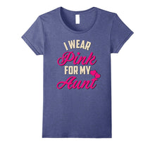 Breast Cancer Awareness Support T-Shirt for My Aunt