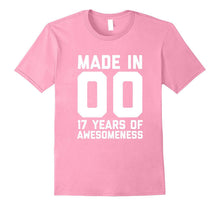 17th Birthday Shirt Gift Age 17 Year Old Boy Girl Tshirt Tee