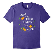 Mom of the Cutest Pumpkin in the Patch Fun Halloween Shirt