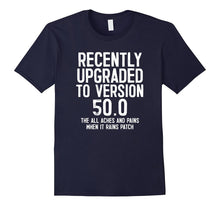 50th Birthday Recently Upgraded to Version 50 Patch T-Shirt