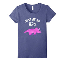 The "Come at Me Bro" Savage Triceratops T Shirt