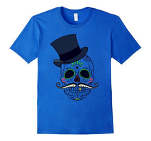 Mr Skull Candy Tshirt- Mexican Day of the Dead Shirt Dia