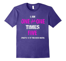 Funny 10th Birthday Calculation Math T-Shirt Gift for Girls