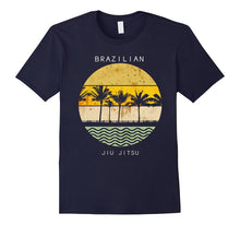 Brazilian Jiu Jitsu BJJ Lover Tropical Tshirt Tee for Men
