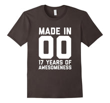 17th Birthday Shirt Gift Age 17 Year Old Boy Girl Tshirt Tee