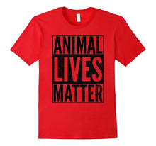 ANIMAL LIVES MATTER Fun Cool Zoo Lover T-Shirt Gift