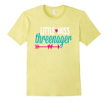 Little Miss Threenager Shirt 3 Three Cute Daughter Toddler