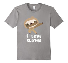 Cute Dabbing Sloth Shirt - Funny I Love Sloths Dab T-Shirt