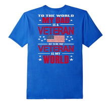 My Dad Is a Veteran Shirt for Boys & Girls Veteran Kids